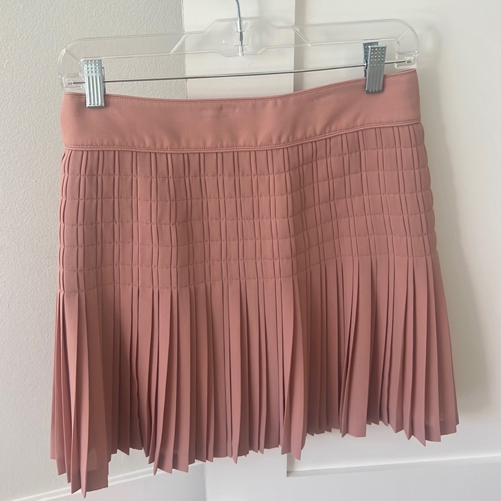 JCrew Womens Blush Pleated Skirt Size 0